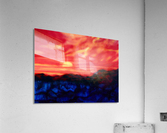 Fire Sunset Acrylic Print