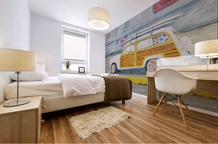 Woody Mural print