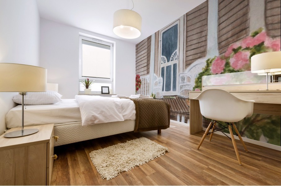 Welcome Home  Mural print