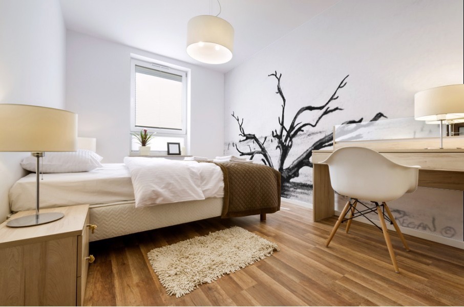 Lone Tree Mural print