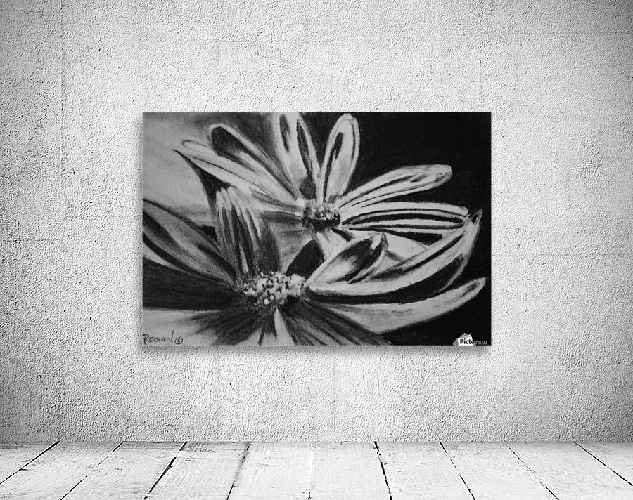 Two Flowers Wall Preview