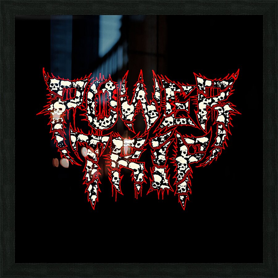Power Trip logo 01 Picture Frame print