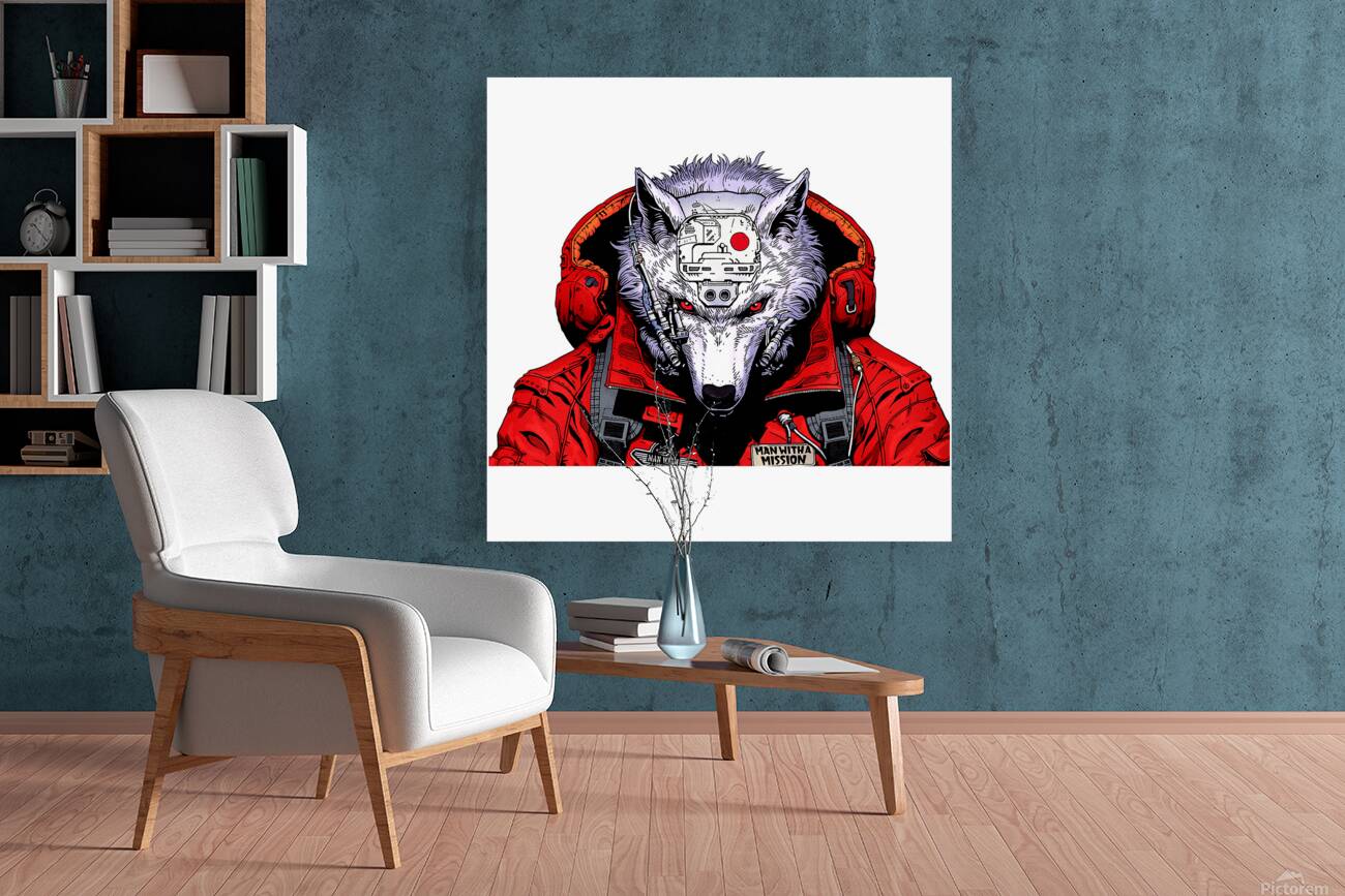 Wolf with mission Reproduction