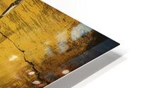 A captivating rustic artwork featuring a vibrant HD Metal print