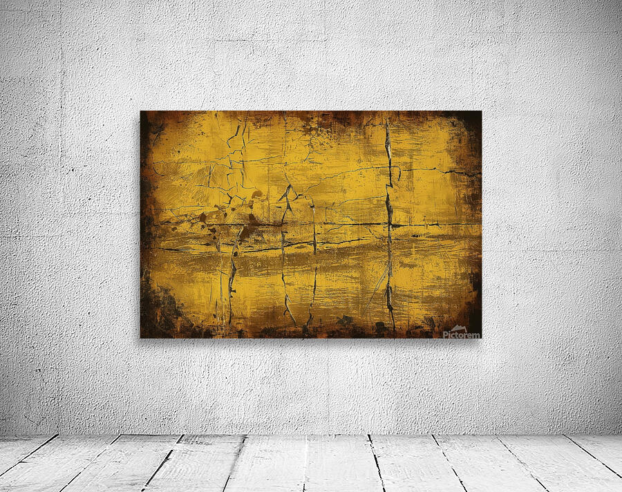 A captivating rustic artwork featuring a vibrant Wall Preview