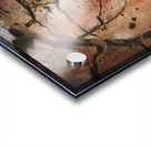 a multi colored textured surface Acrylic print