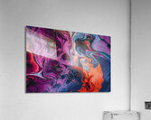 A captivating abstract artwork background 4 Acrylic Print
