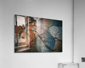 a multi colored textured surface Acrylic Print