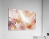 a soft pastel colored background Acrylic Print