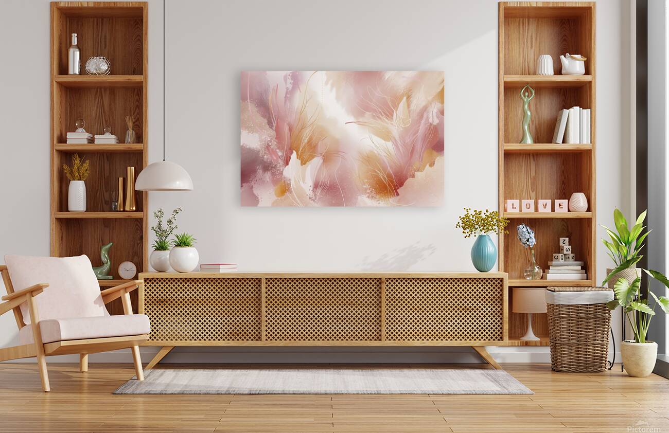 a soft pastel colored background Reproduction