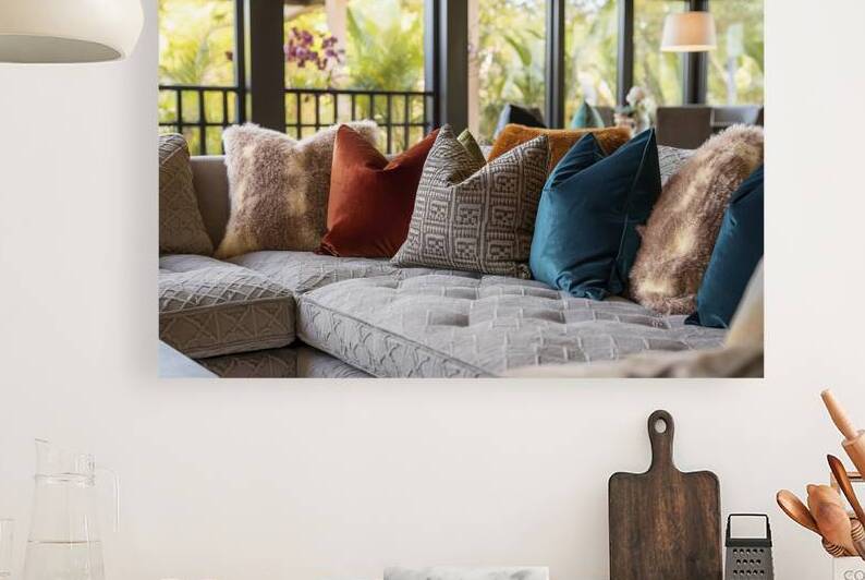 A cozy and stylish living room interior showcasin by Stoica Lilian