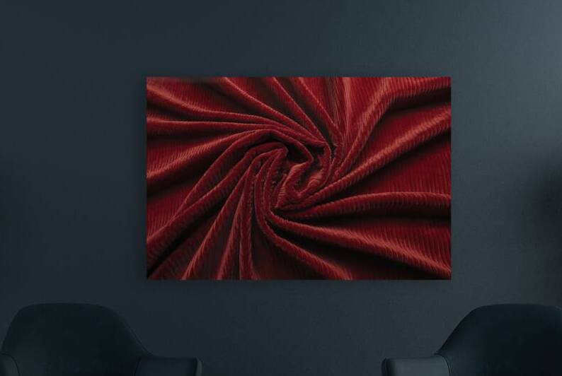 deep red velour background 1 by Stoica Lilian