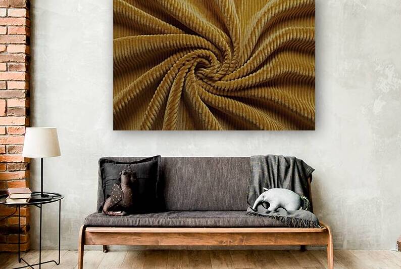yellow velour fabric background 3 by Stoica Lilian
