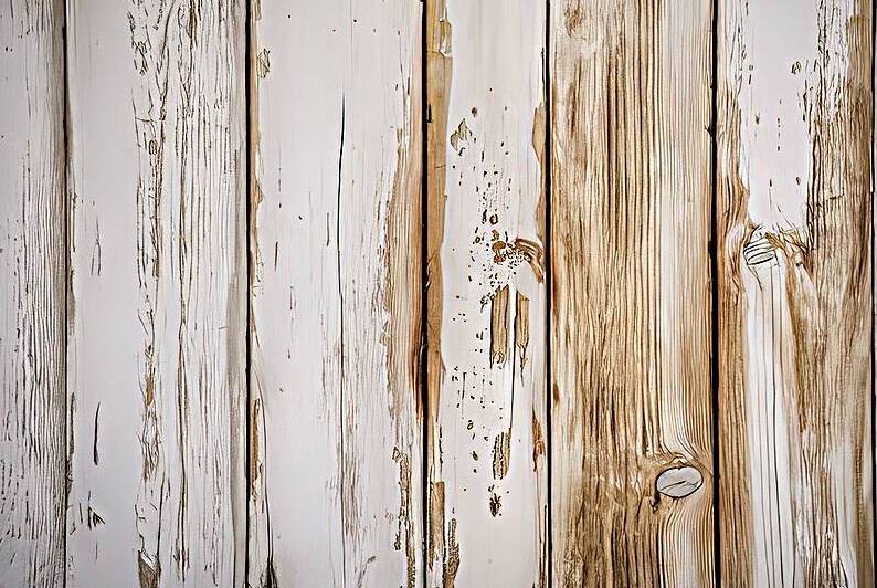 a weathered white wooden texture as the backdrop by Stoica Lilian