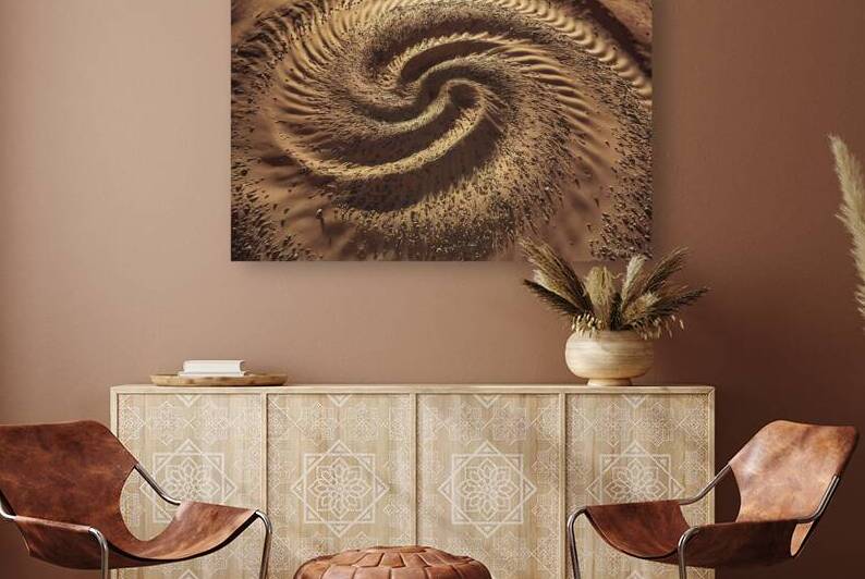 a sandy textured surface Reproduction