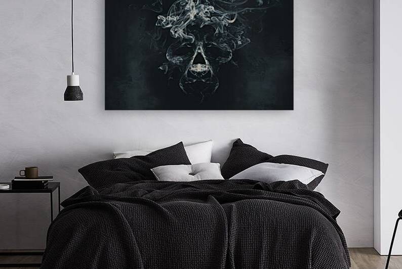 a dark smoky texture that covers the entire backg by Stoica Lilian