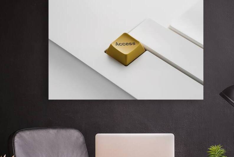 a yellow key labeled  Access by Stoica Lilian