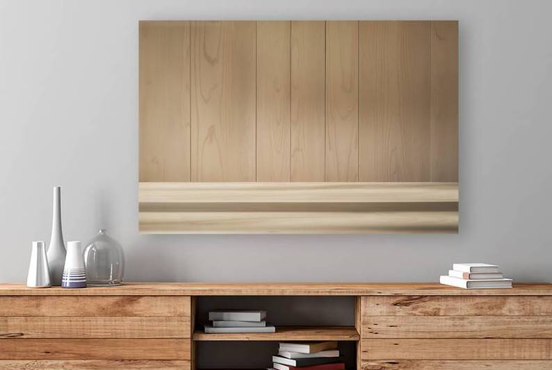 A tranquil minimalist photograph featuring a ligh by Stoica Lilian