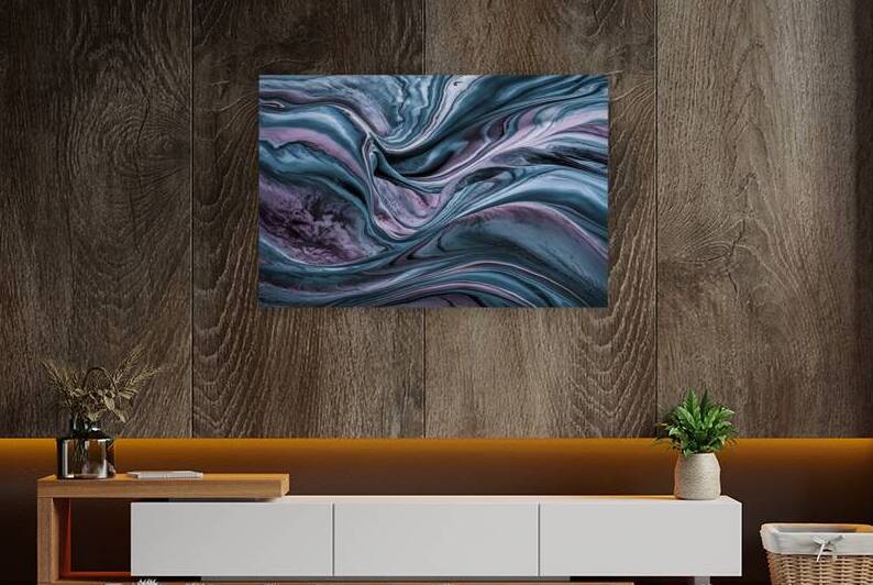a textured swirling background of rich saturated by Stoica Lilian