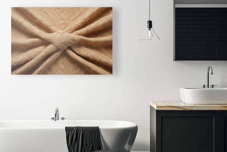 a textured fabric showcasing intricate patterns i by Stoica Lilian