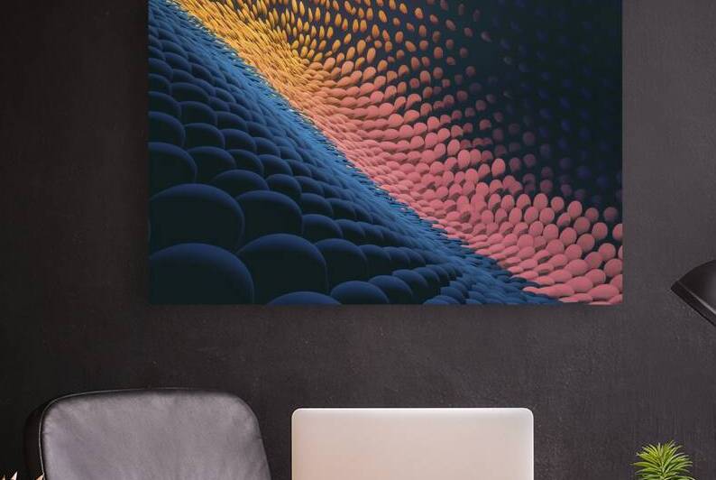 A stunning abstract art masterpiece showcasing an by Stoica Lilian