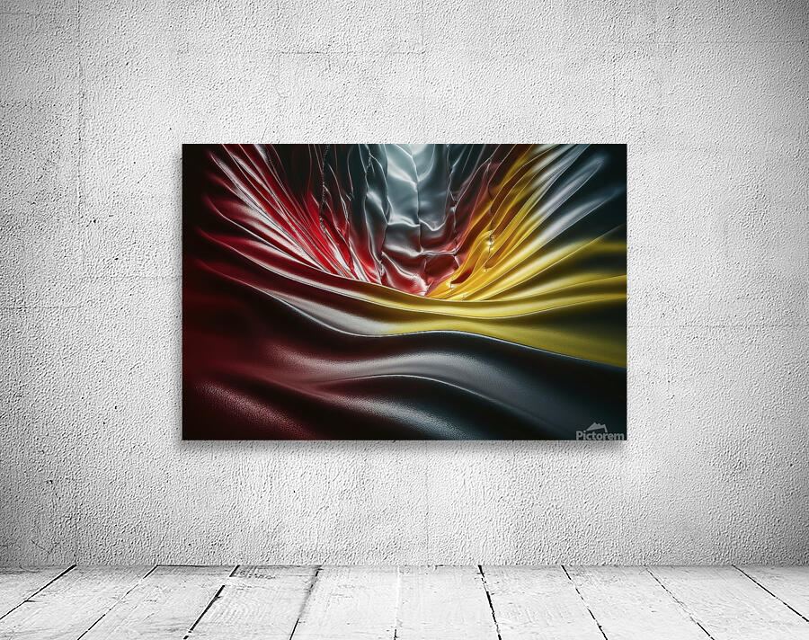 abstract reflective surface background  3 Wall Preview