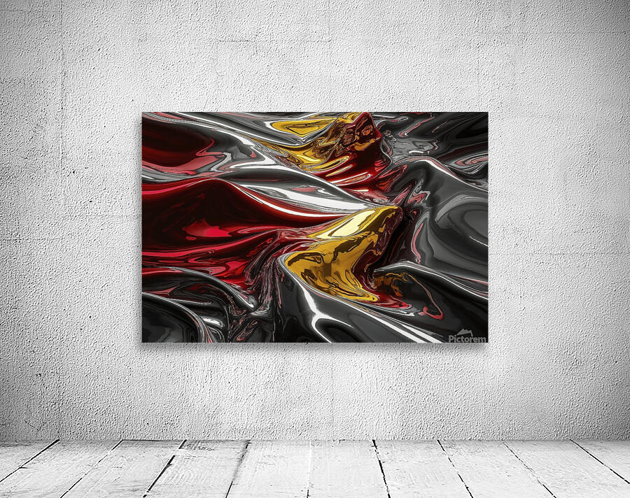 abstract reflective surface background  4 Wall Preview