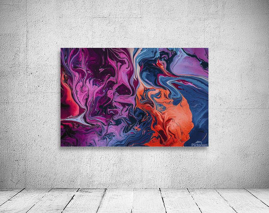 A captivating abstract artwork background 4 Wall Preview