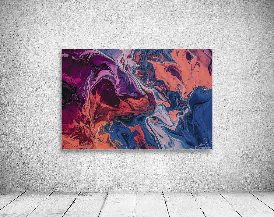 A captivating abstract artwork background 3 Wall Preview