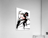 one crazy lady Acrylic Print