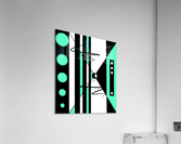 geometrix art deco Acrylic Print