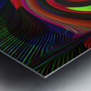 color tornado Metal print