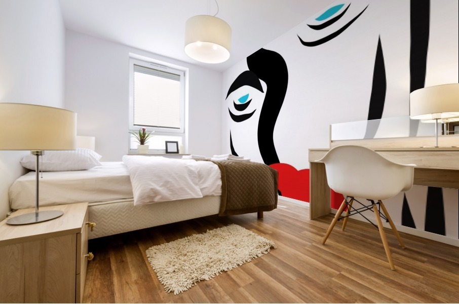 daydreaming Mural print