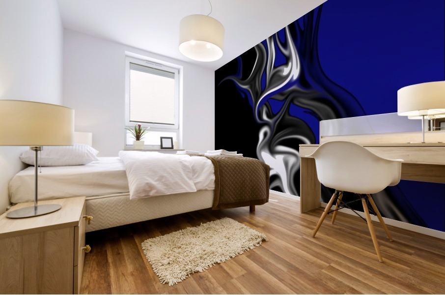 abstract night Mural print