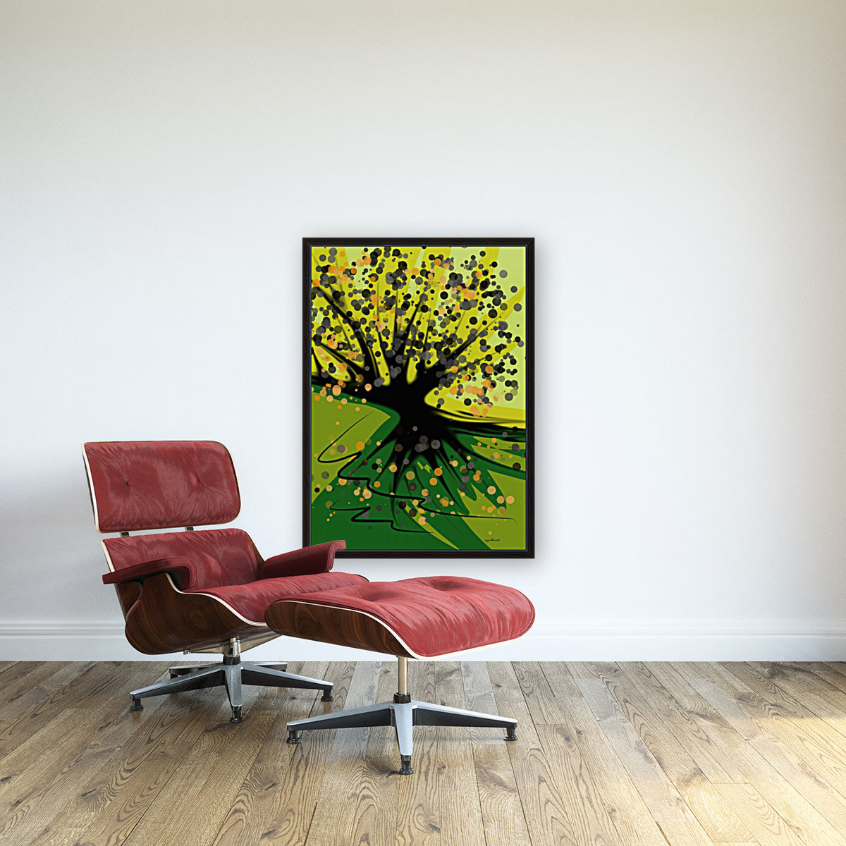 falling leaves Reproduction