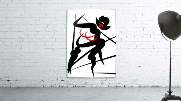 one crazy lady Wall Preview