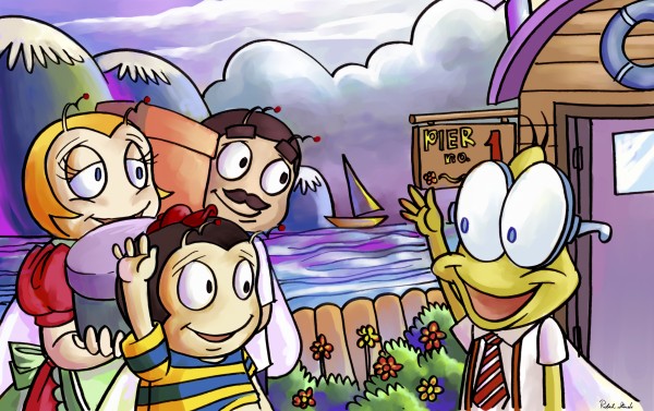 A Dream of Summer - Hello My Friend - Bugville Critters Digital Download