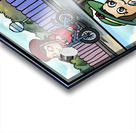 Lass the Ladybug in Action   4 panel Favorites for Kids Room and Nursery   Bugville Critters Acrylic print