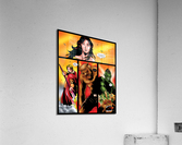 Notice Instead the Magical Field that Envelops the Queen 2 of 2 Original Art from A Daughter of Kings the Ruin Mist Graphic Novel Limited Edition Celebrating The Tragic Love Story from the Books Acrylic Print