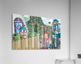 Its Time for a Bike Ride - Buster and Barry - 2022 Release Acrylic Print