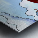 Play Ball - Home Run Swing - Bugville Critters Metal print