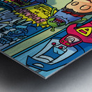 Bugman and Buster - Be a Super Hero - 2022 Release  Metal print