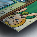 Bubble Bath Buster Bee - 2022 Release Metal print