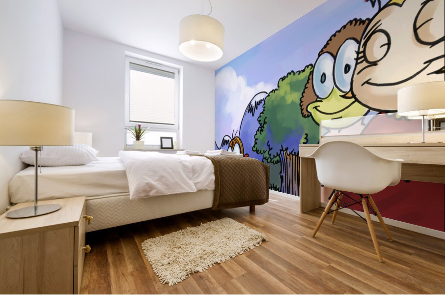 Moms and Dads Mural print