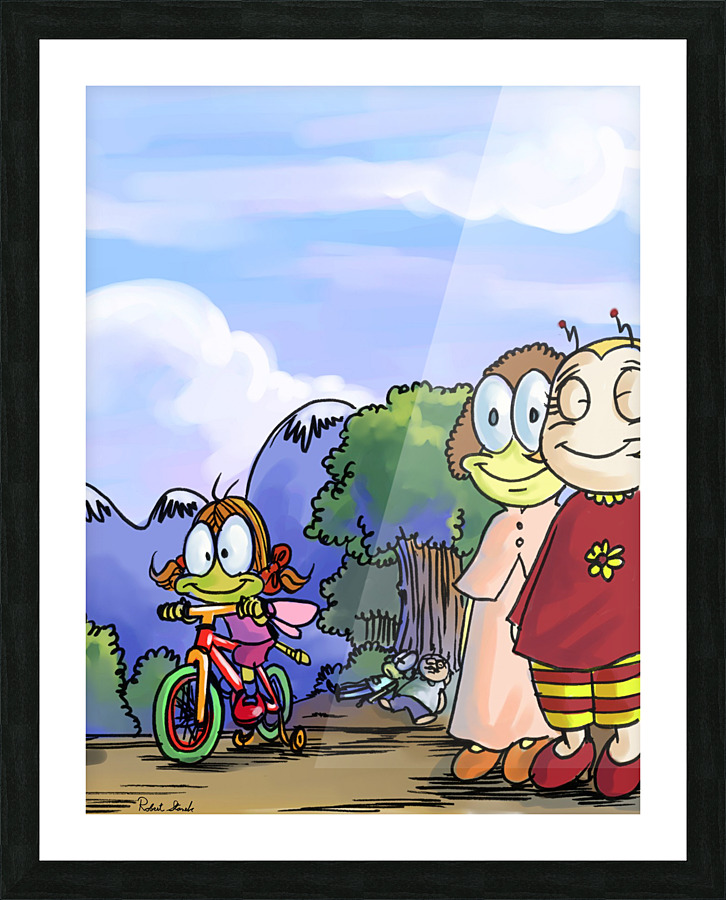 Moms and Dads Picture Frame print