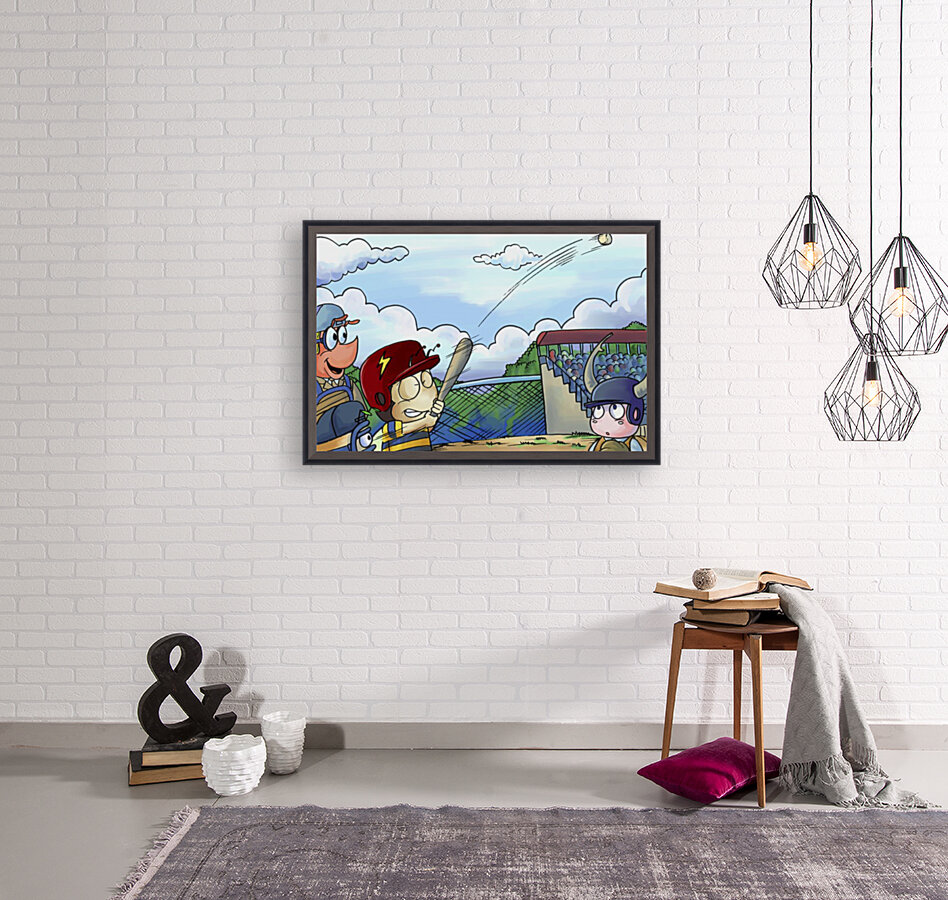 Play Ball - Home Run Swing - Bugville Critters Reproduction