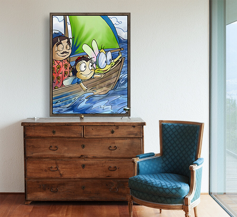 Sail Away with Us Reproduction