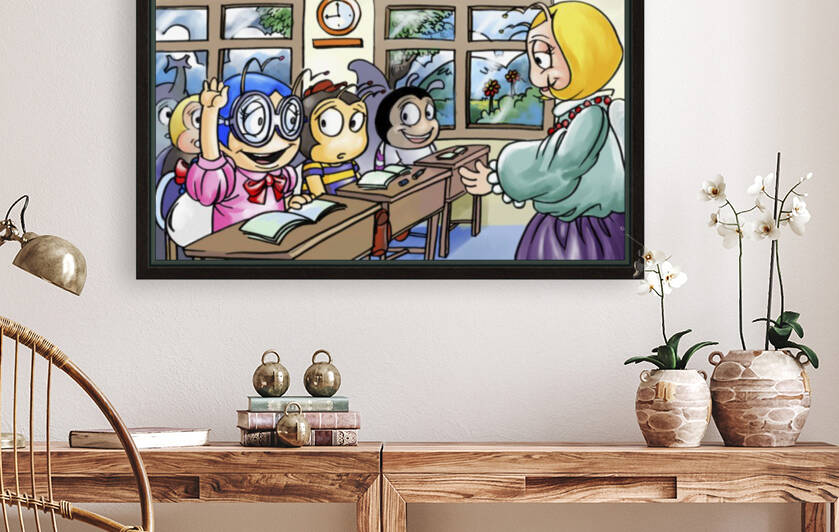 School Days - Classroom - Bugville Critters by Robert Stanek