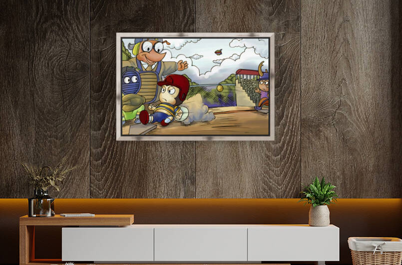 Play Ball - Home base slide - Bugville Critters by Robert Stanek