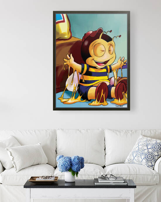 Sticky Mess - Too Much Honey Buster Bee by Robert Stanek